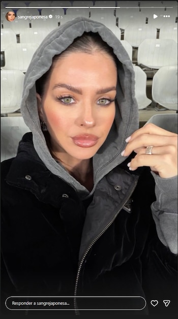 La selfie que subió, luego