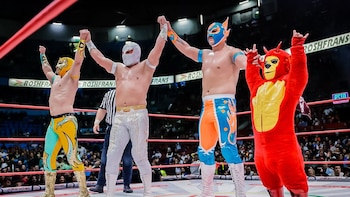 Místico regresa a la Arena México y guía al Sky Team a una noche perfecta ante El Galeón Fantasma