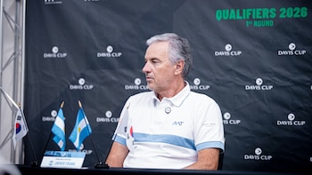 El capitán argentino, Javier Frana,