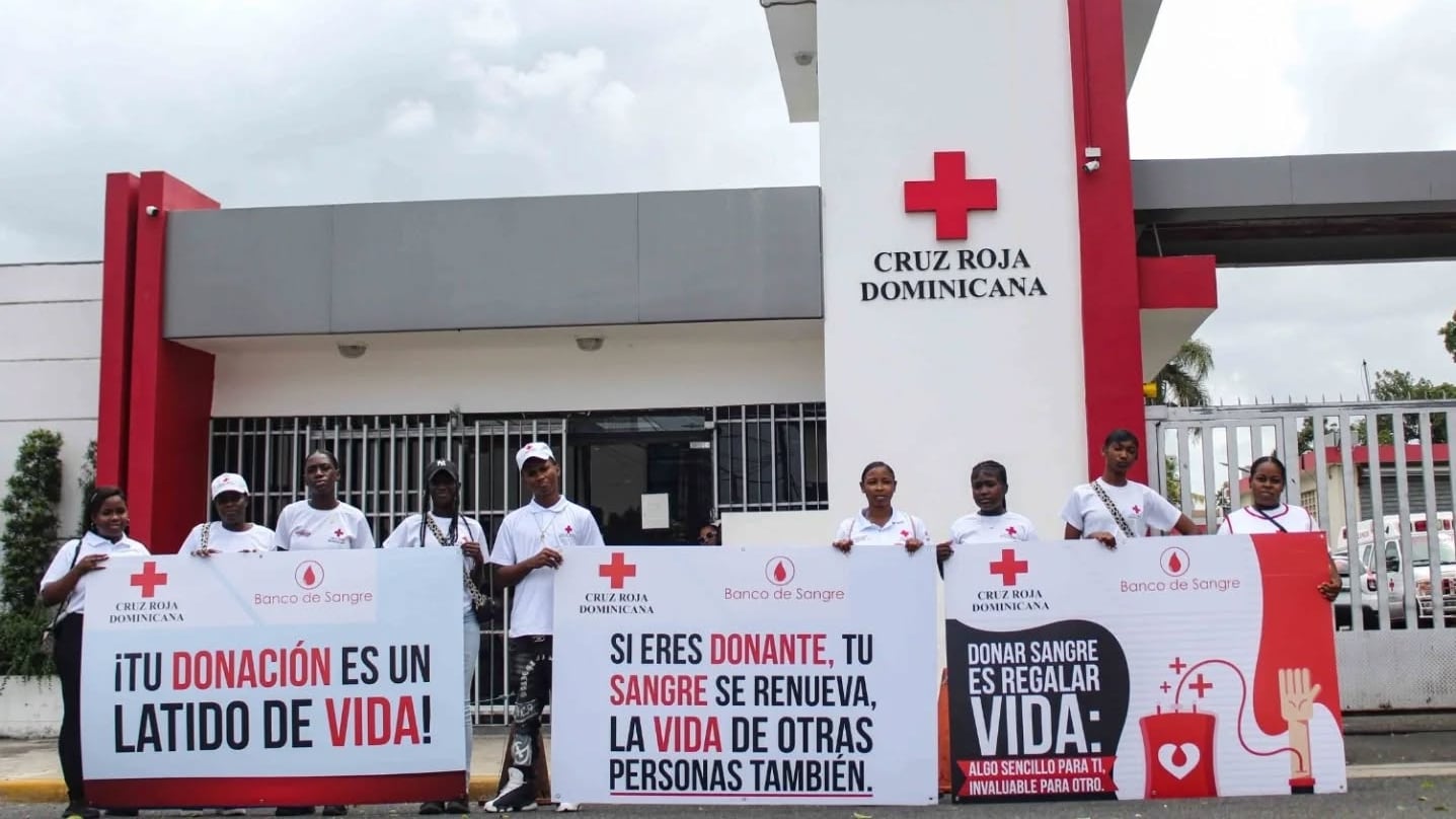 De un banco de sangre en 1949 a una red con nuevo nodo en Nagua: la Cruz Roja Dominicana apuesta por centros regionales y más donantes (Foto cortesía CRD)