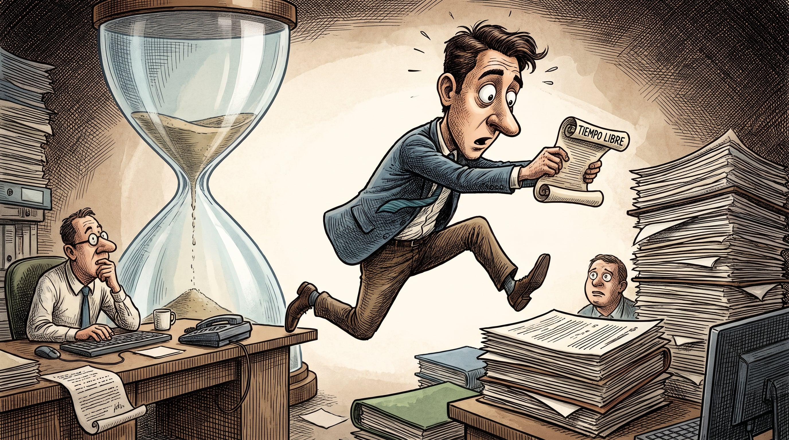 Por qué tener más tiempo puede hacernos llegar tarde, según un estudio