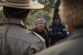 El intendente de Taco Pozo,