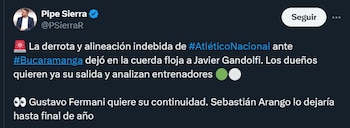 Javier Gandolfi estaría en la