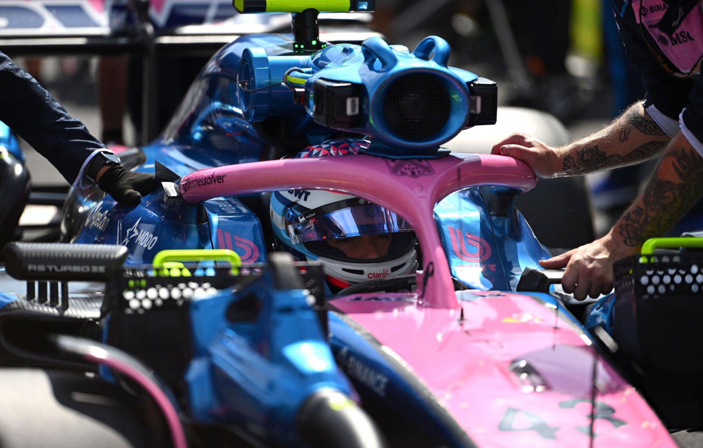 El pilarense antes de largar este domingo en Monza (Crédito: gentileza Luciano Yoma / @LucianoYoma)