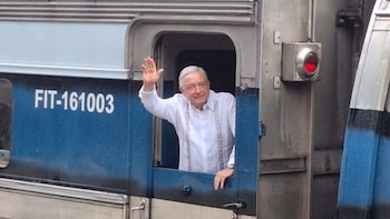 AMLO afirma que los trenes