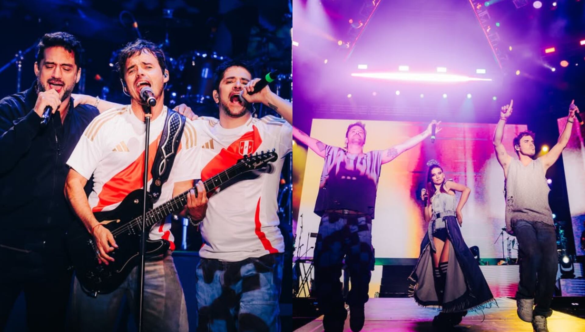 Conciertos de Erreway en Lima.