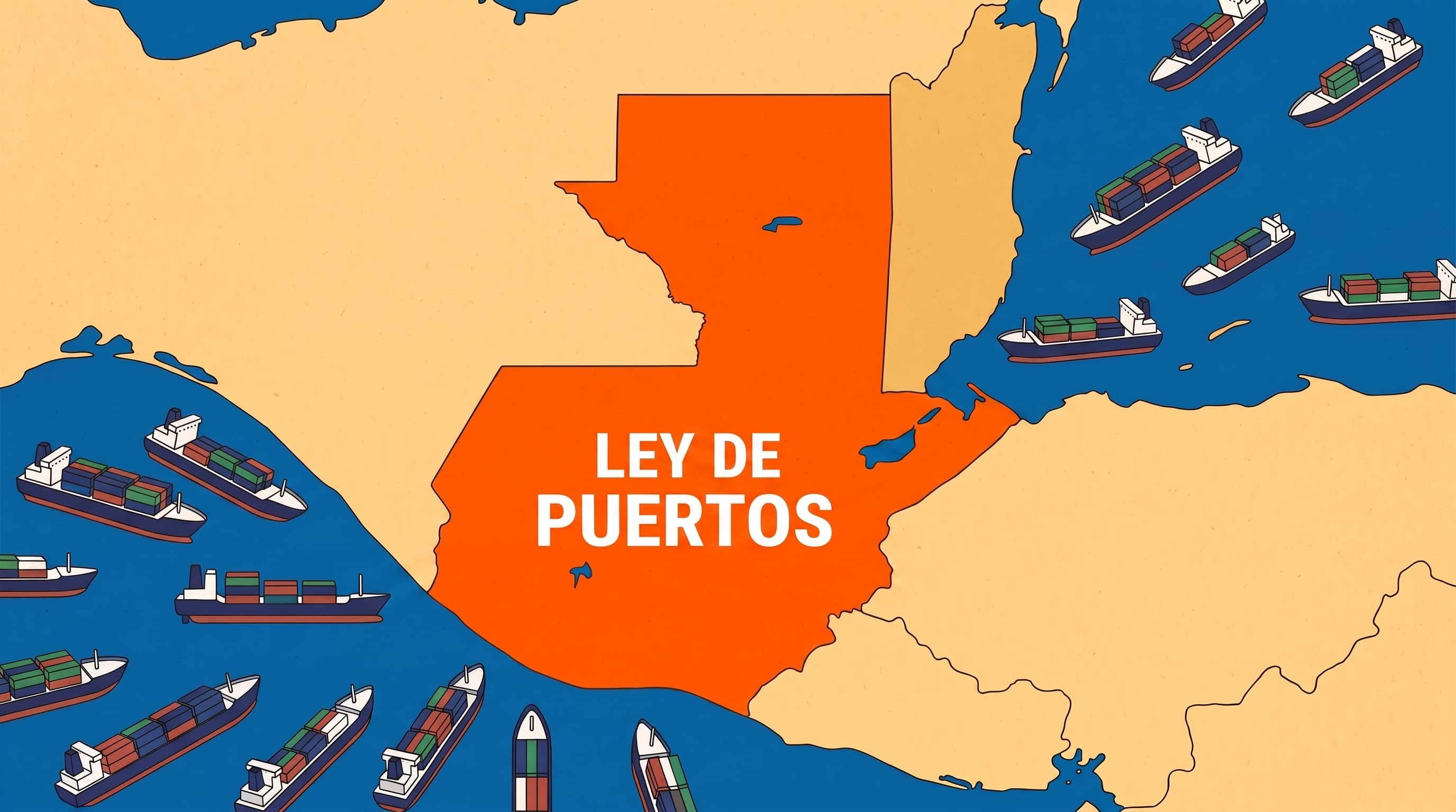 El Congreso de Guatemala debate la aprobación final de la Ley General del Sistema Portuario Nacional para reorganizar el funcionamiento de los puertos del país. (Imagen Ilustrativa Infobae)