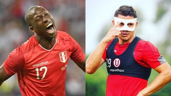 Aldo Corzo y Luis Advíncula