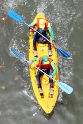 El canotaje es, de hecho,