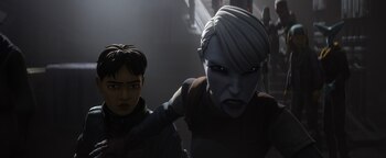 (L-R): Lyco Strata (voiced by