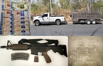 Los indicios asegurados
(SSP