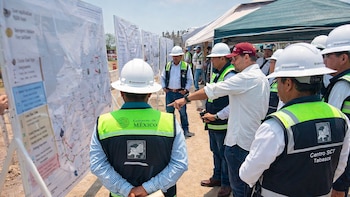 Supervisan obras de la carretera Villahermosa–Escárcega: titular de la SICT destaca avance del proyecto en Tabasco