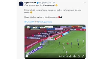 Liga MX destacó a Piero