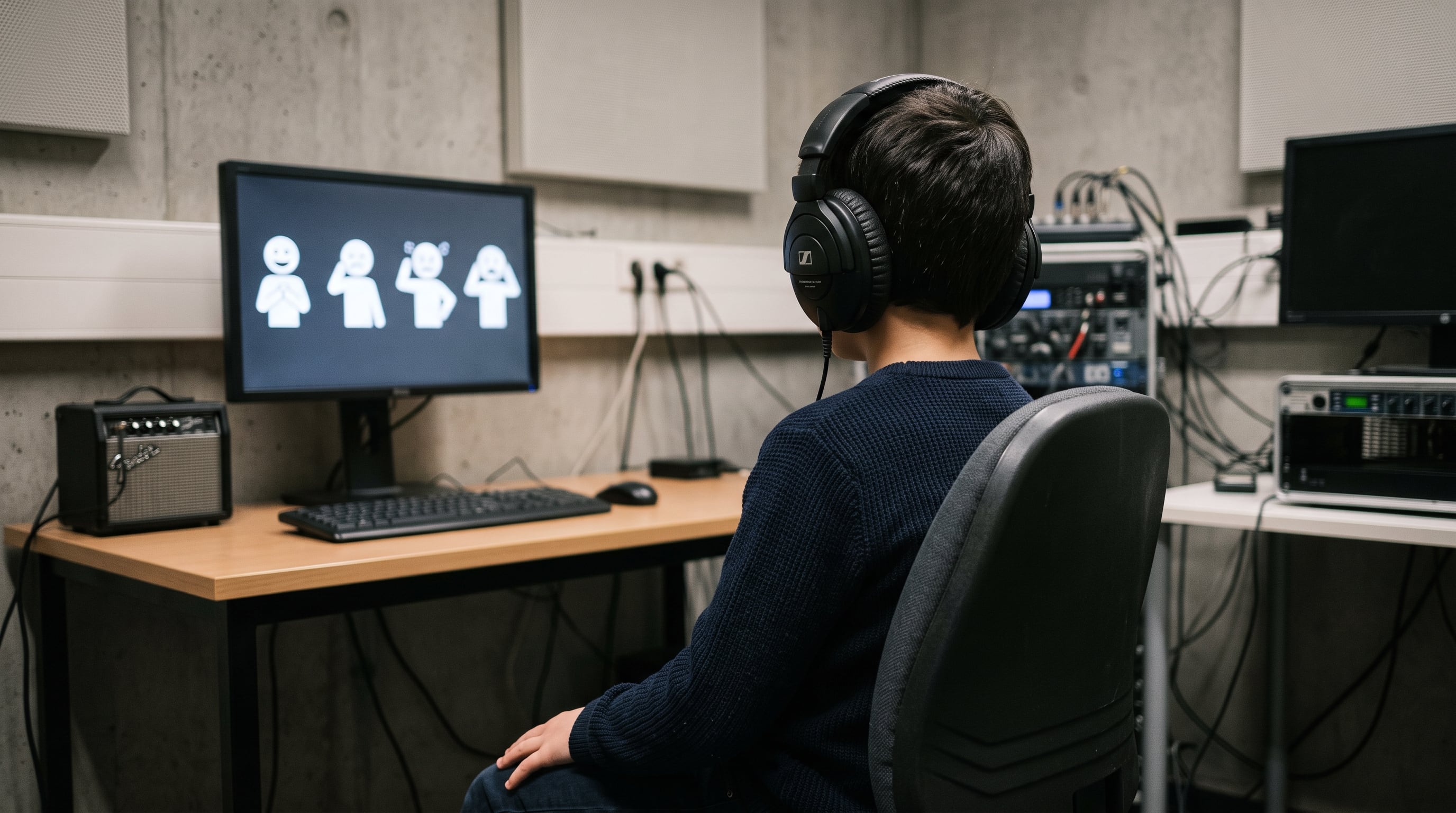 El estudio utilizó videos breves que combinaban movimientos corporales y sonidos como risas, llantos, gritos y vocalizaciones de enfado (Imagen Ilustrativa Infobae)