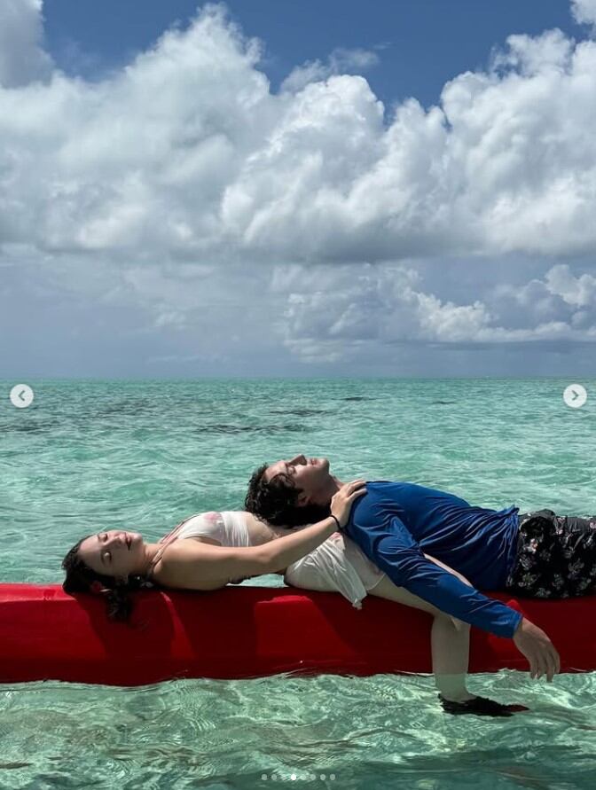 Mía Rubín y Tarik Othón comparten detalles exclusivos de su relación durante sus vacaciones en Bora Bora y cautivan en redes sociales (IG)