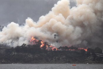 Incendio en Nueva Gales del