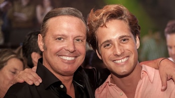 Luis Miguel y Diego Boneta