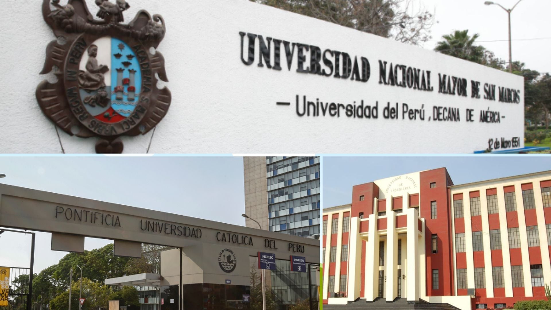 El estudio de QS es reconocido a nivel internacional sobre calidad educativa - crédito composición Infobae Perú / Andina