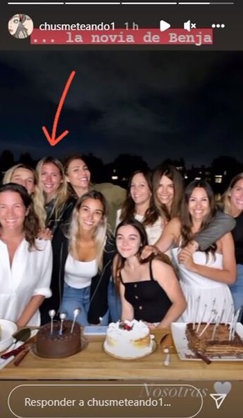 Pampita y Eli Sulichín disfrutando