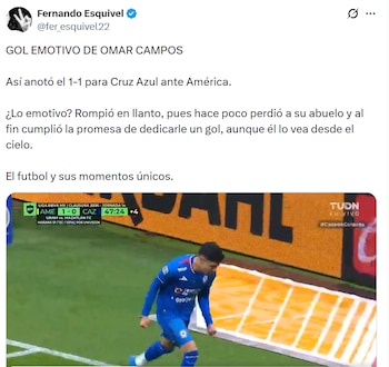 O motivo das lágrimas de Omar Campos após marcar no Clássico Jovem é tema central dos torcedores celestes e seguidores do futebol nacional (fotos)