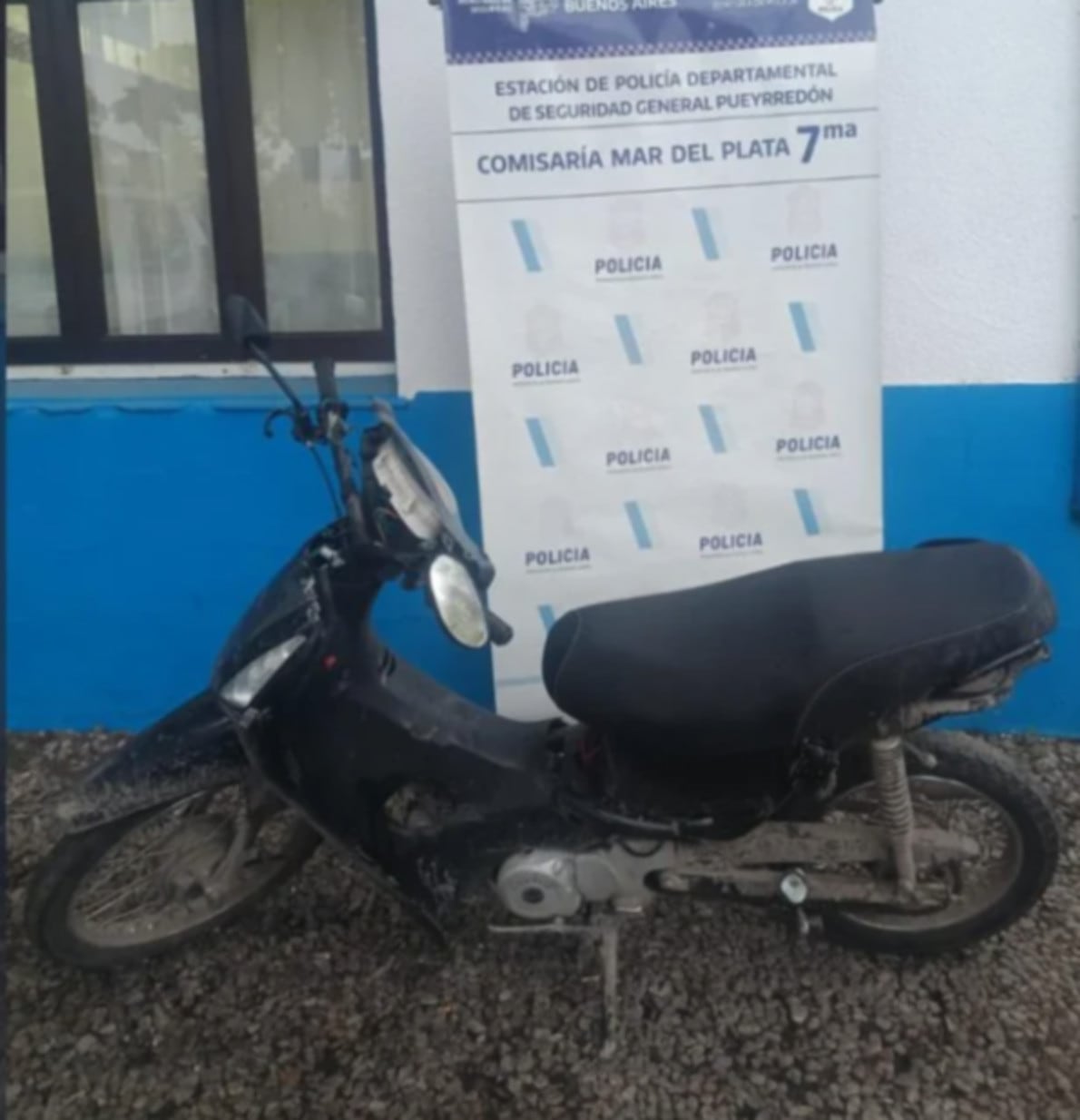 La policía secuestró una motocicleta Corven 110 cc que registraba un pedido de secuestro activo por robo desde septiembre. (La Capital de Mar del Plata)
