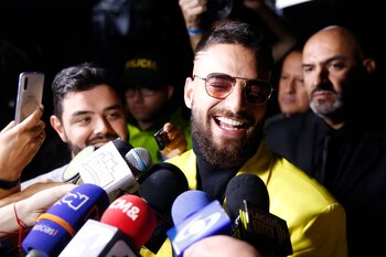 El cantante colombiano Maluma