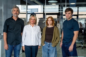 08/10/2026 A´lvaro Brechner, Mari Mar Blanco, Laia Manzanares y Pol Monen.
SOCIEDAD
JUAN NAHARRO