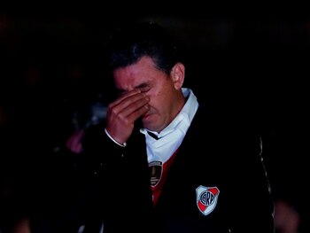 Marcelo Gallardo rompe en llanto