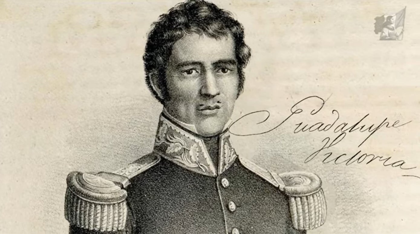 Fue de los generales que derrocaron a Iturbide; después fue nombrado presidente. (Gobierno de México)