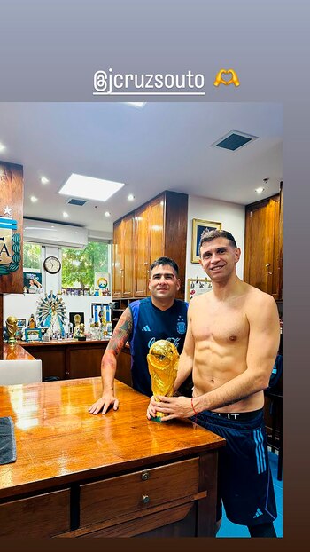 El Dibu visitó a la