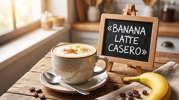 Banana latte casero: receta fácil con plátano, café y leche que puedes hacer en tu casa en solo 5 minutos