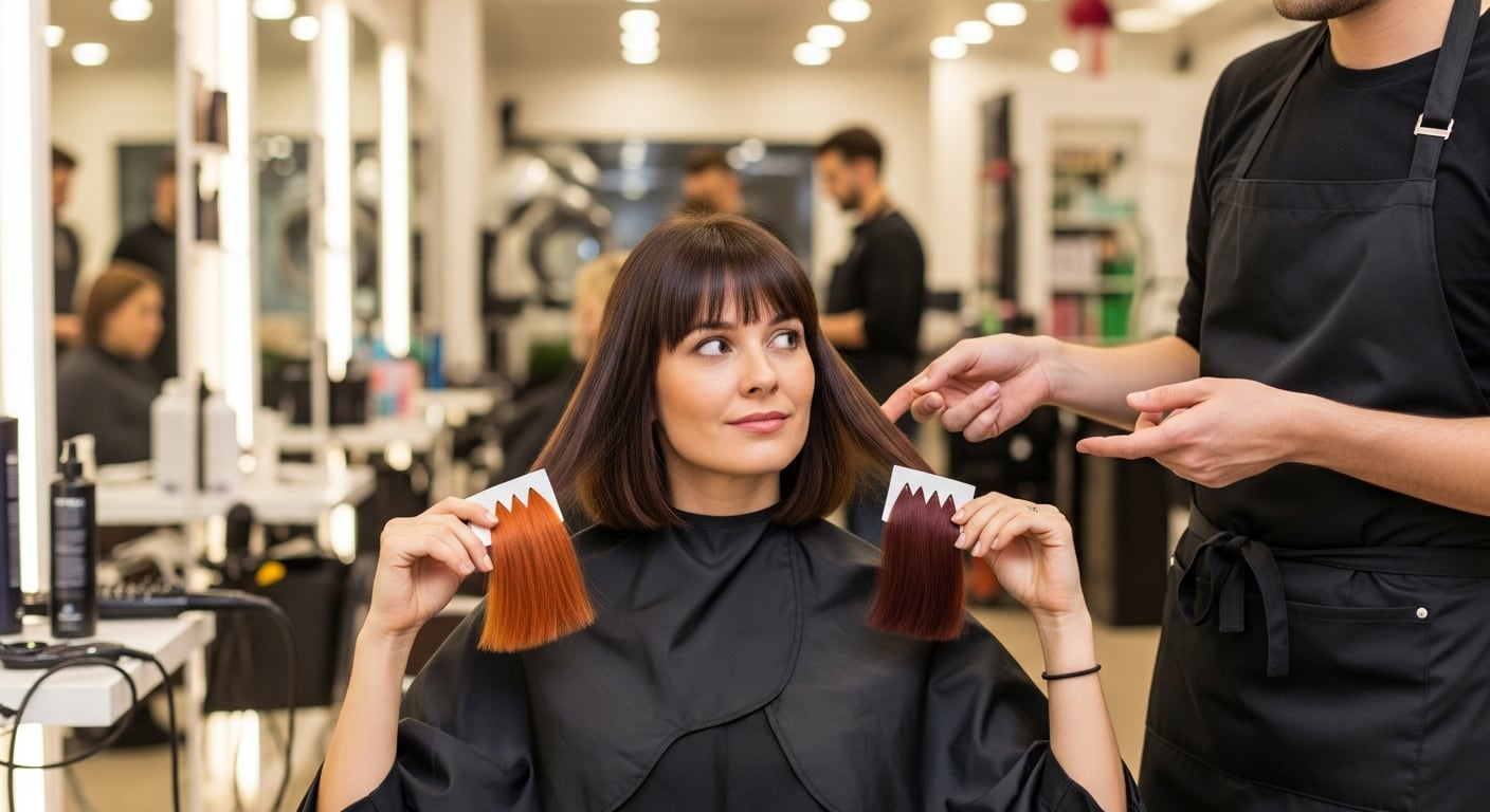 Los rojizos aparecen en el aclaramiento porque al reducirse la profundidad del cabello oscuro se hacen visibles fondos cálidos que estaban “tapados” por la pigmentación más intensa (Imagen Ilustrativa Infobae)