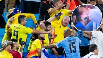 Video: futbolista uruguayo agredió a