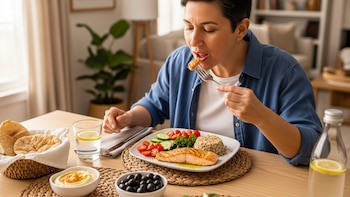 Las dietas mediterránea y MIND se vinculan con mejores biomarcadores cerebrales