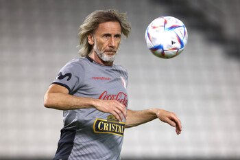 Gareca inició los entrenamientos en