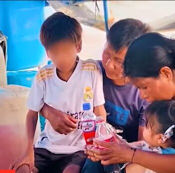 El niño fue encontrado en