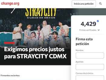 Los fans juntaron 4 mil firmas en su petición a tan sólo unas horas de haberse dado a conocer la lista de precios (Captura de pantalla)