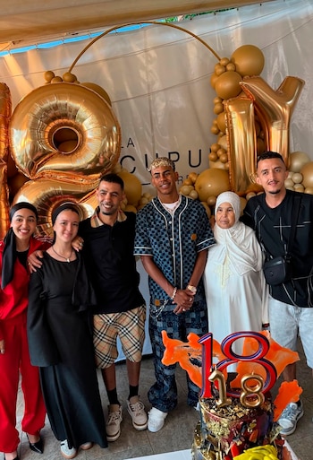 El crack del Barcelona junto