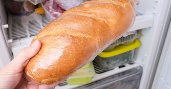 Congela el pan dentro de