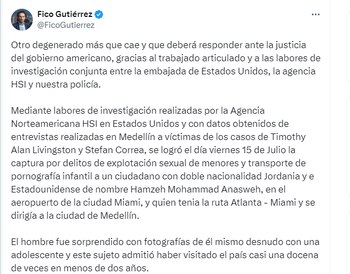 Alcalde de Medellín rechaza todos
