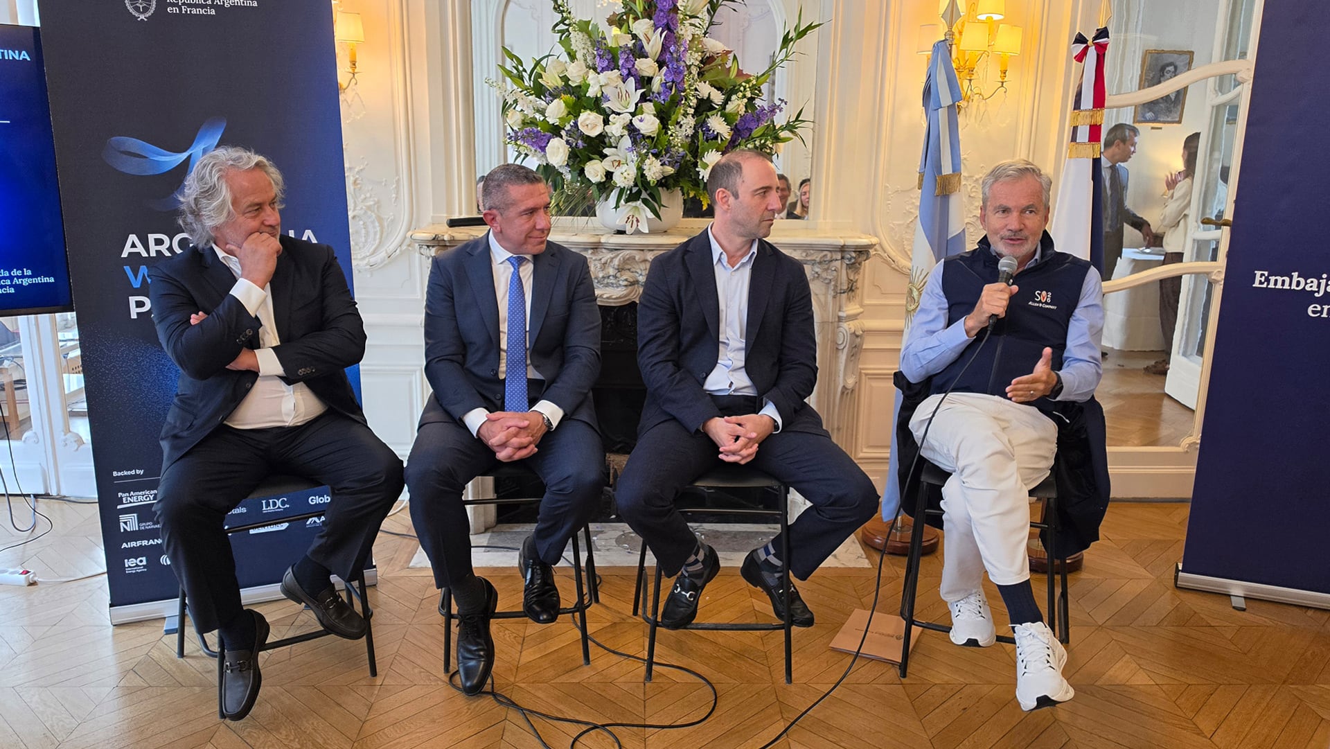 El panel de cierre, Talento argentino, capital global, estuvo a cargo de Guibert Englebienne, Sebastián Bainer, Emiliano Kargieman y Martín Varsavsky