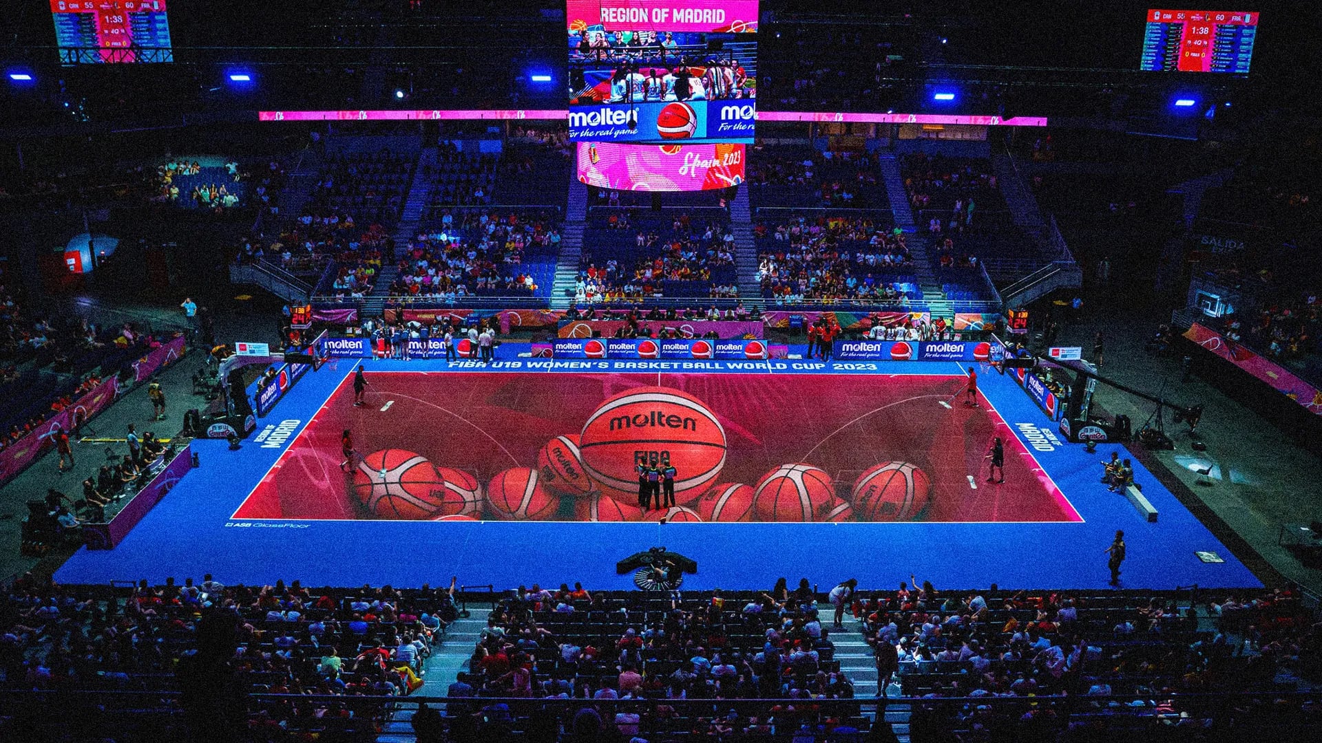La FIBA autorizó en 2022 el uso de cristal como superficie oficial, un paso clave para su adopción en el alto rendimiento. (ASB GlassFloor)