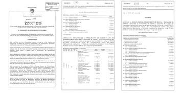 El Ministerio de Hacienda proyecta una reducción fiscal de 45 billones de pesos mediante la Ley de Rescate Económico - crédito Ministerio de Hacienda