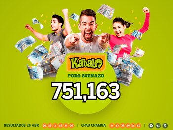 Sorteo Kábala - Sábado 26