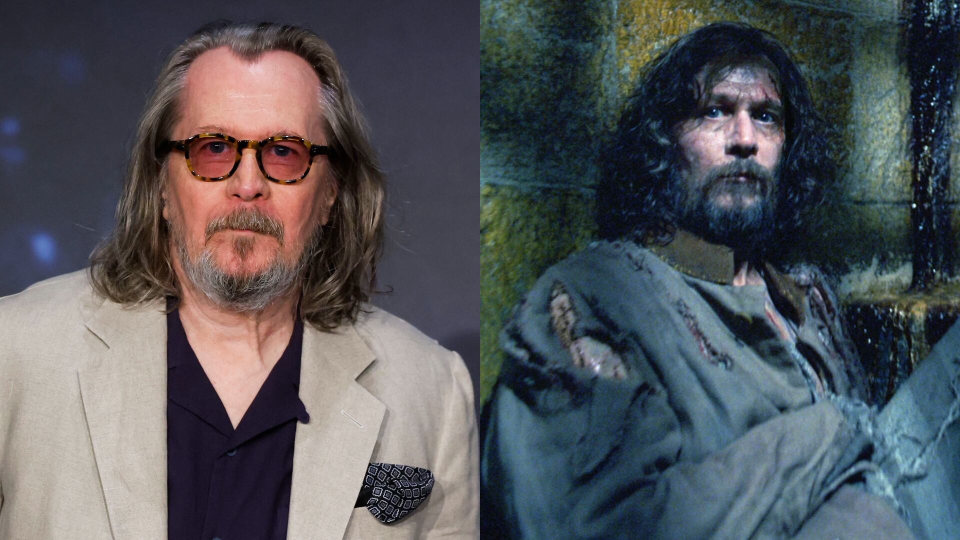 Gary Oldman haciendo de Sirius Black. (REUTERS/Clodagh Kilcoyne/Warner Bros)