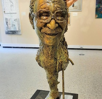 El artista es reconocido por