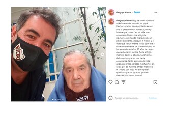 El emotivo posteo de Diego