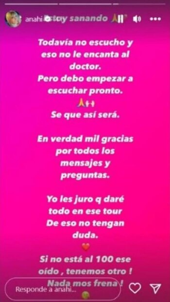Anahí tímpano/audición