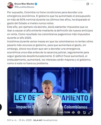 El presidente de la Andi,