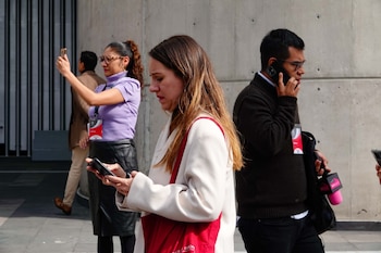 La alerta en celulares no